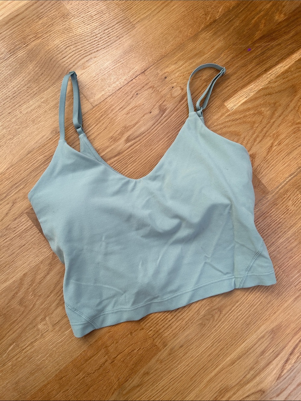 lululemon athletica Sage Green Seamless Bralette